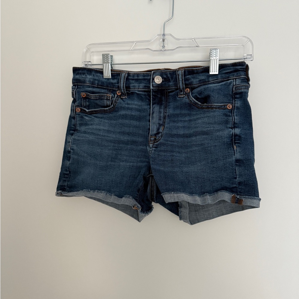 American Eagle Dark Blue Jean Shorts